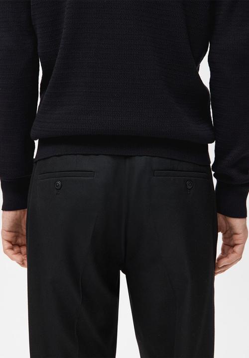 MANGO - Pantalon Dover - Black