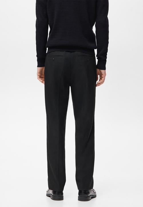 MANGO - Pantalon Dover - Black