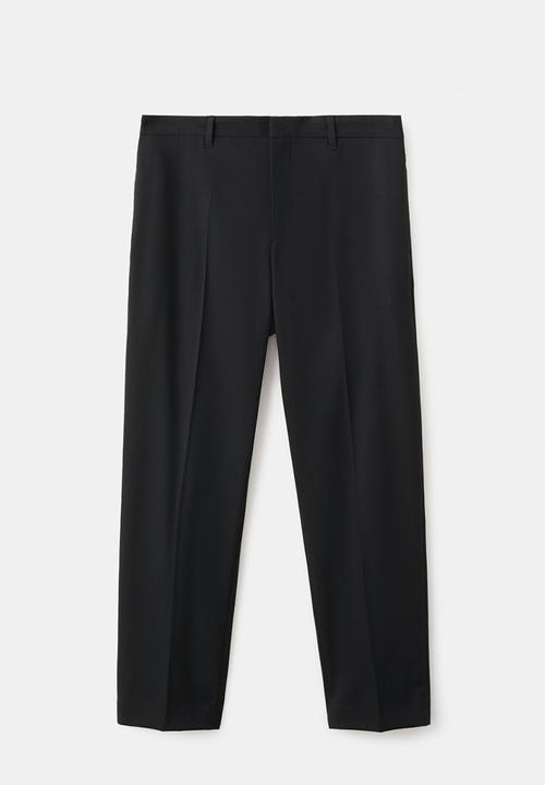 MANGO - Pantalon Dover - Black