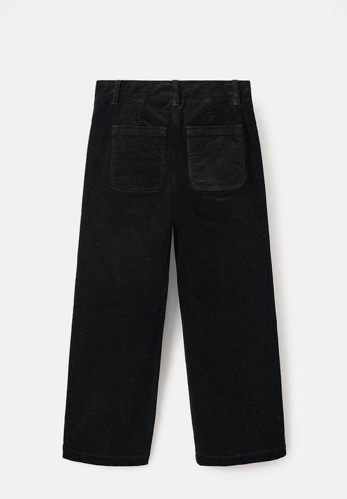 MANGO - Trousers CRIS - black
