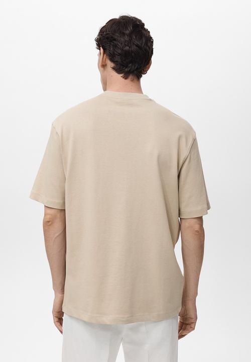 MANGO - Camiseta Anouk - Light Beige