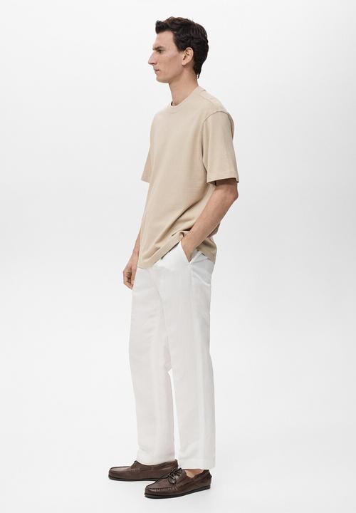 MANGO - Camiseta Anouk - Light Beige