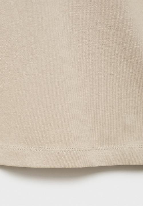 MANGO - Camiseta Anouk - Light Beige