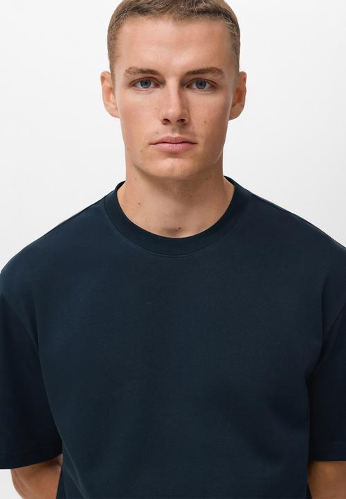 MANGO - Camiseta Anouk - Navy