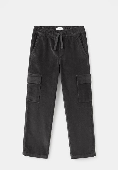 MANGO - Trousers LUKE - Charcoal