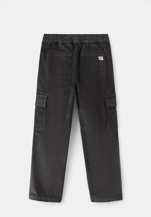 MANGO - Trousers LUKE - Charcoal