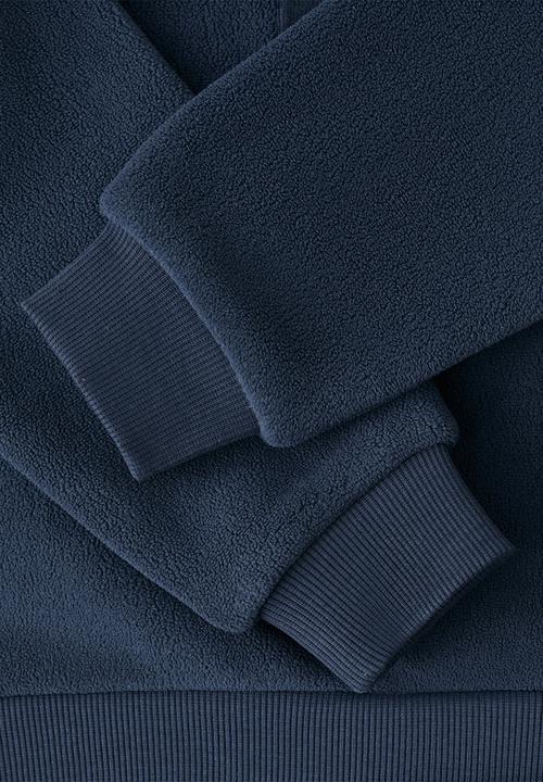 MANGO - Sweatshirt POLAR - Navy