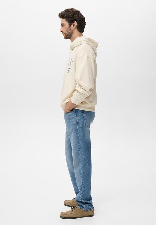 MANGO - Sudadera Berlin - Light Beige