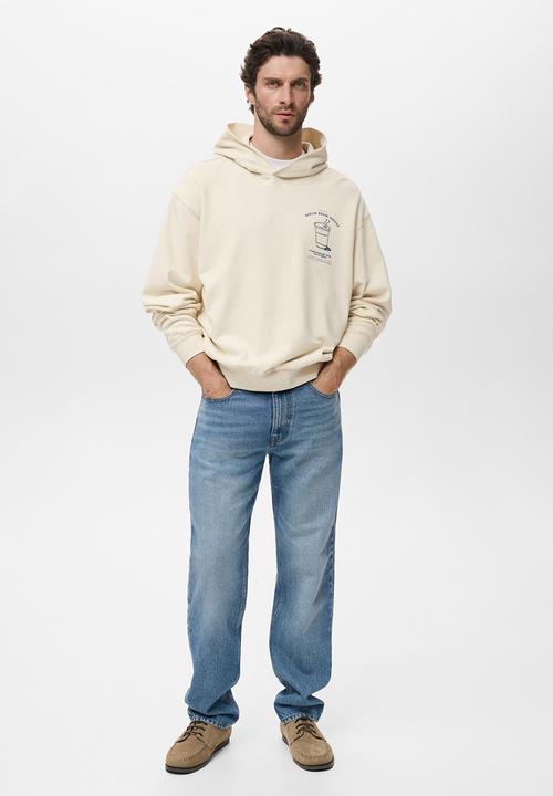 MANGO - Sudadera Berlin - Light Beige