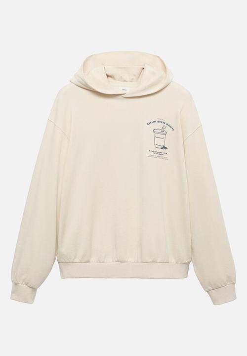 MANGO - Sudadera Berlin - Light Beige