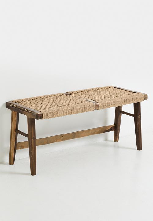 Homewood - Nia Patio Bench - Natural