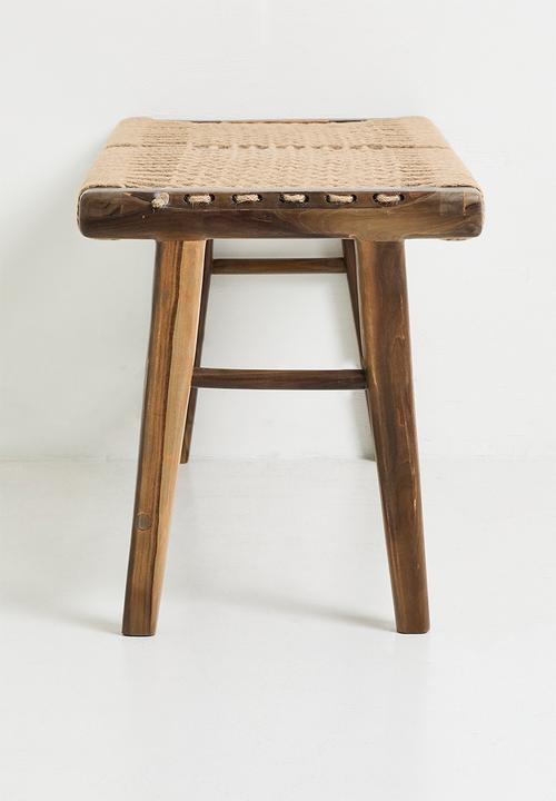 Homewood - Nia Patio Bench - Natural