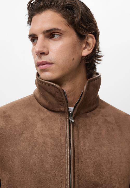 MANGO - Chaqueta Viggo - Dark Brown