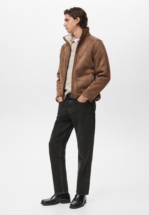 MANGO - Chaqueta Viggo - Dark Brown