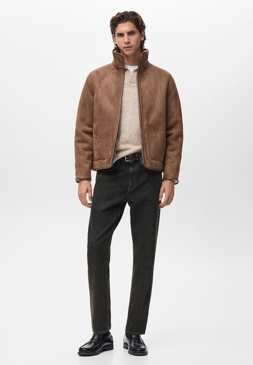 MANGO - Chaqueta Viggo - Dark Brown