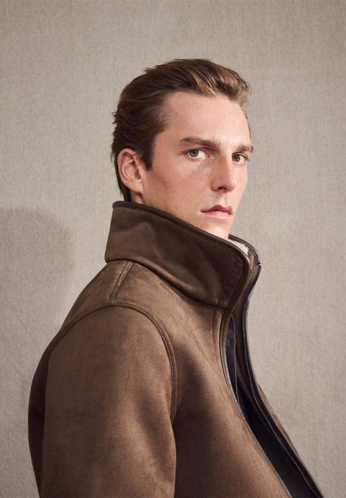 MANGO - Chaqueta Viggo - Dark Brown