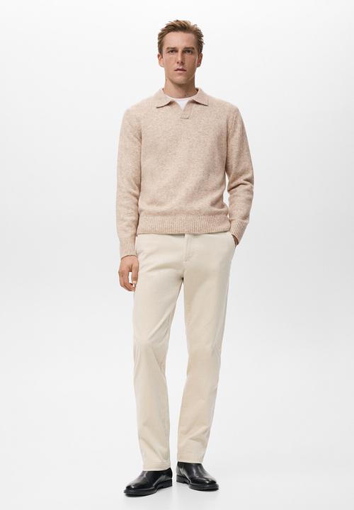 MANGO - Polo Oreo - Sand