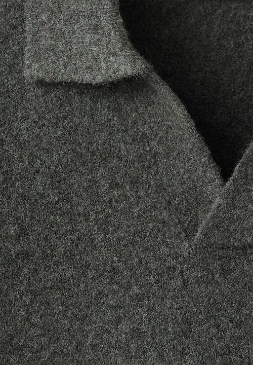 MANGO - Polo Oreo - Dark Green