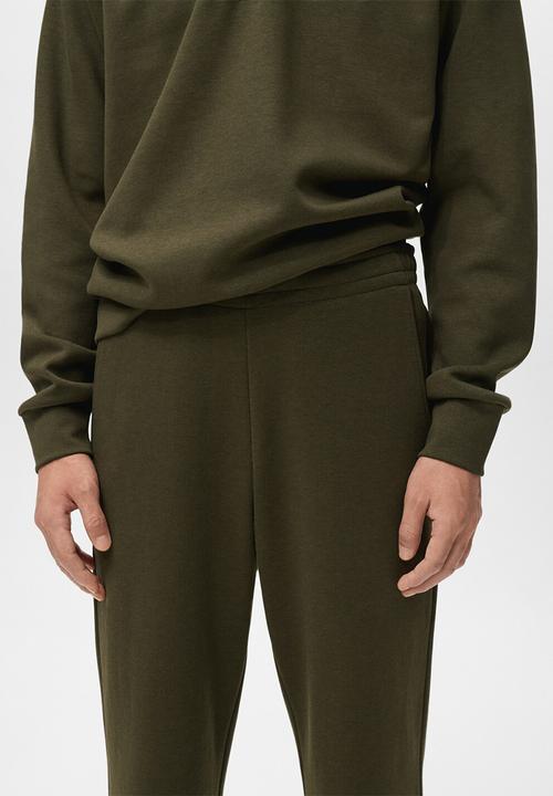 MANGO - Pantalon Cohen - Dark Green