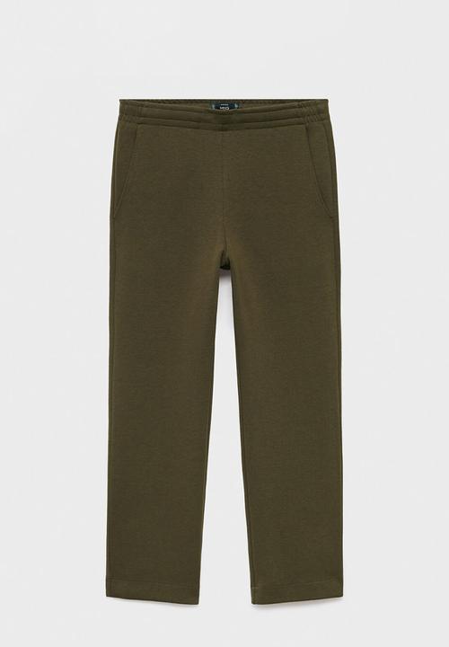 MANGO - Pantalon Cohen - Dark Green