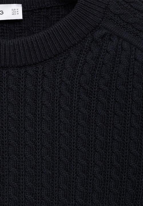 MANGO - Jersey Mars - Navy
