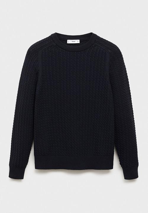 MANGO - Jersey Mars - Navy