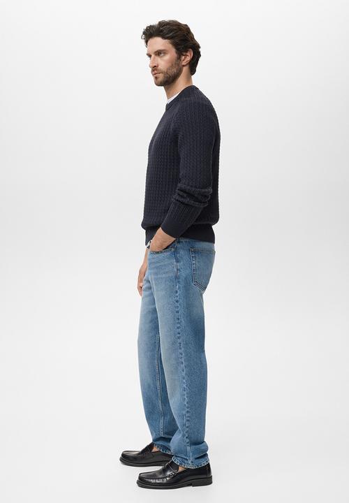 MANGO - Jersey Mars - Navy