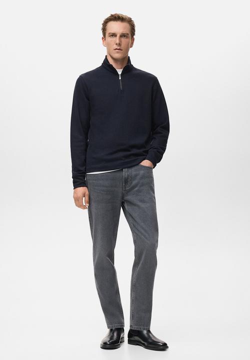 MANGO - Sudadera Shangai - Navy