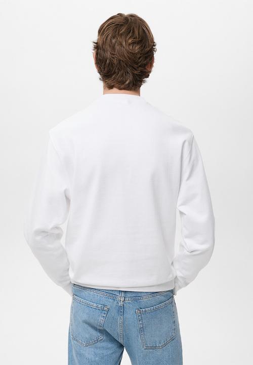 MANGO - Sudadera Tokio - White