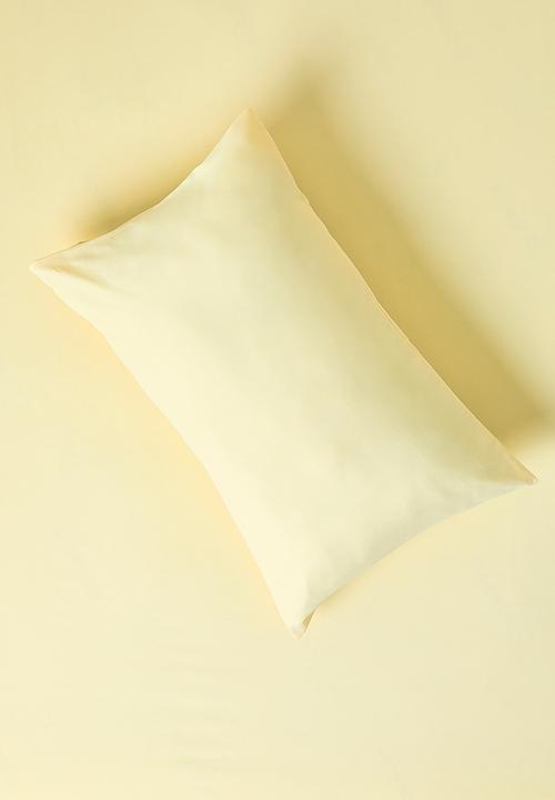 Sixth Floor - Recycled Microfibre Standard Pillowcase Set - Yellow