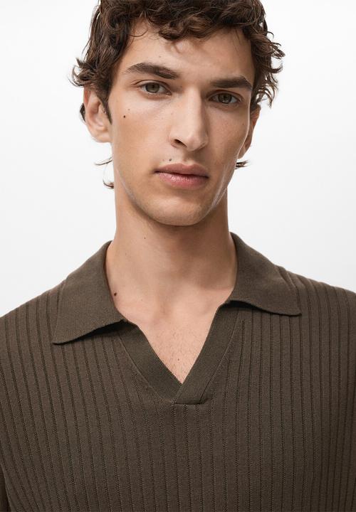 MANGO - Polo Taurus - Khaki