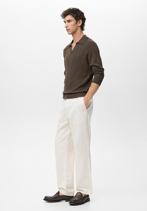 MANGO - Polo Taurus - Khaki