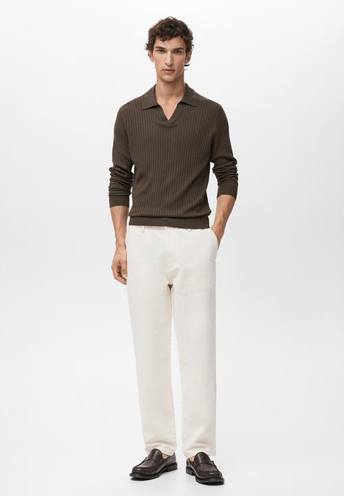 MANGO - Polo Taurus - Khaki