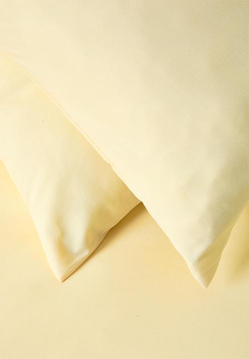 Sixth Floor - Recycled Microfibre Duvet Set - Yellow