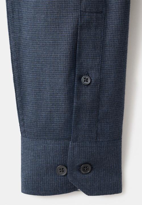 MANGO - Camisa Veira - Navy