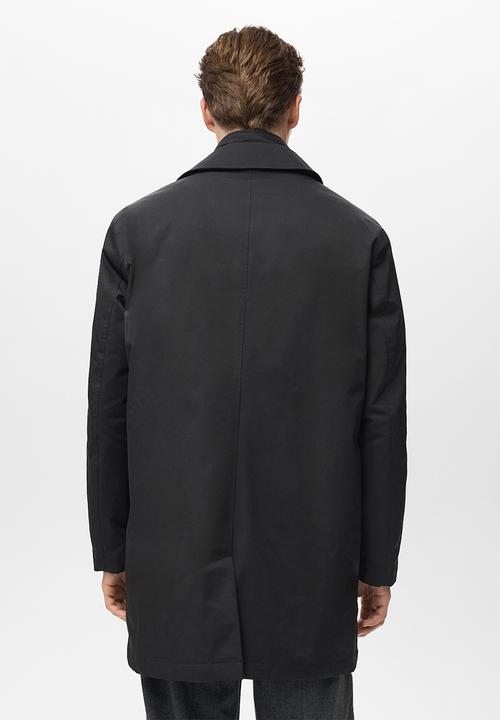 MANGO - Parka Blake - Black