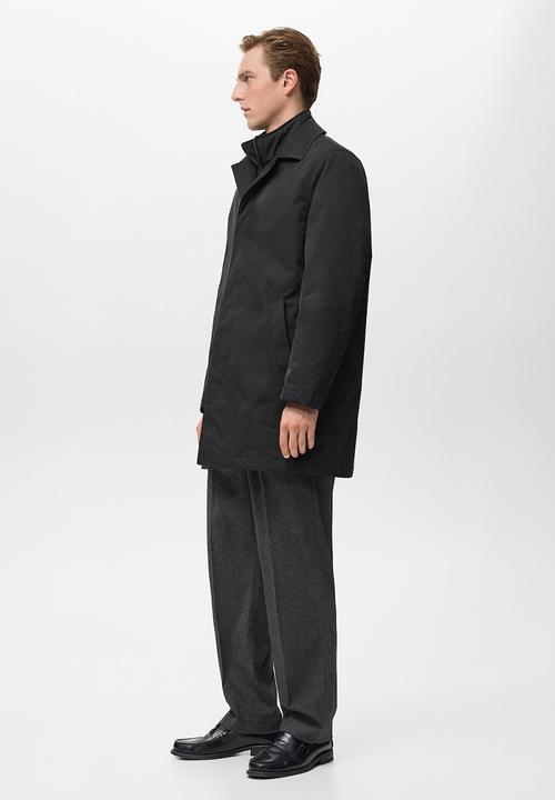 MANGO - Parka Blake - Black