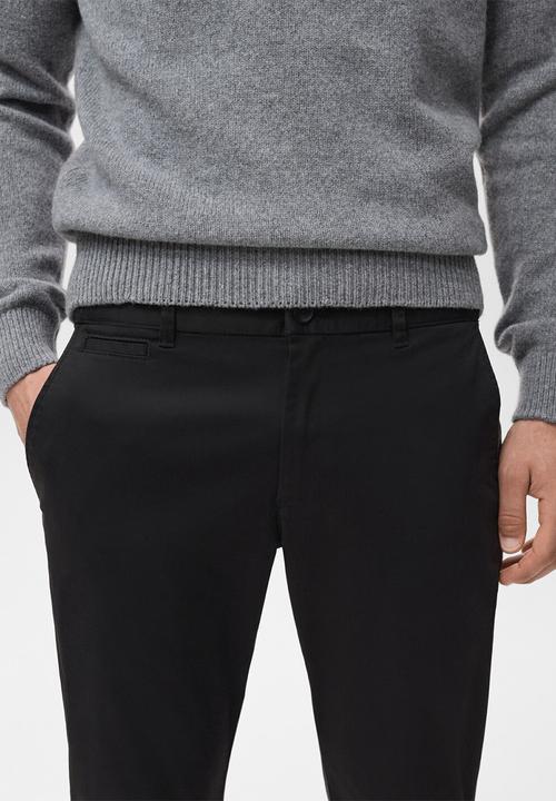 MANGO - Pantalon Prato - Black