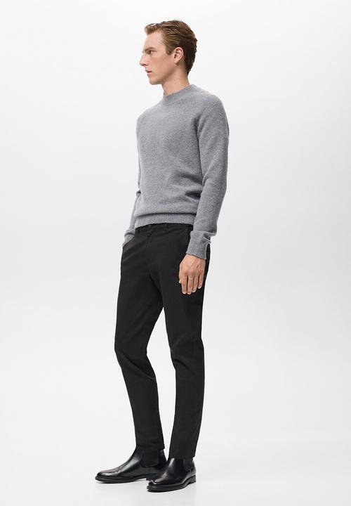 MANGO - Pantalon Prato - Black