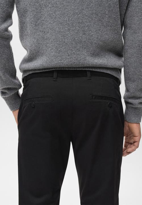 MANGO - Pantalon Prato - Black