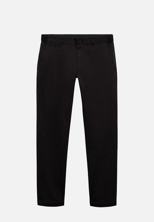 MANGO - Pantalon Prato - Black