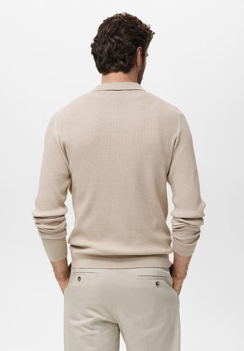 MANGO - Polo Antiguas - Beige