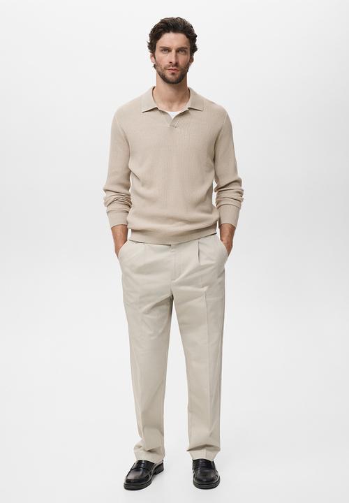 MANGO - Polo Antiguas - Beige