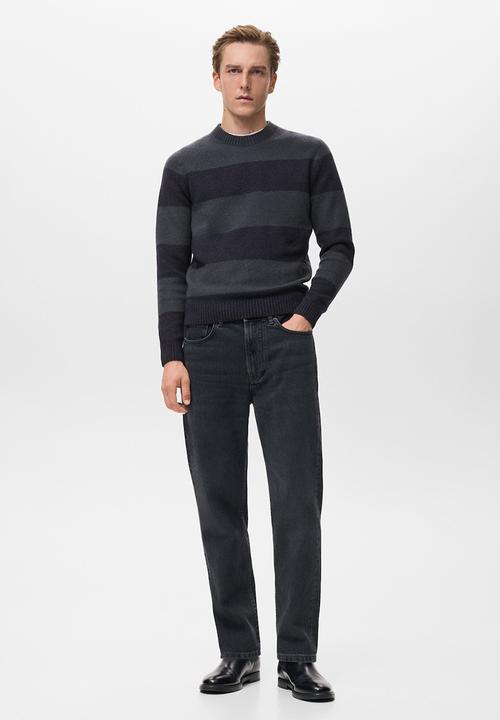 MANGO - Jersey Lotusr - Medium Blue