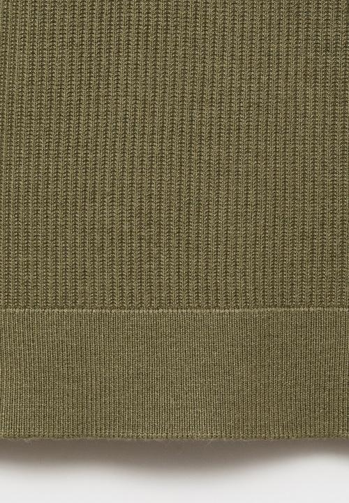MANGO - Polo Antiguas - Dark Green