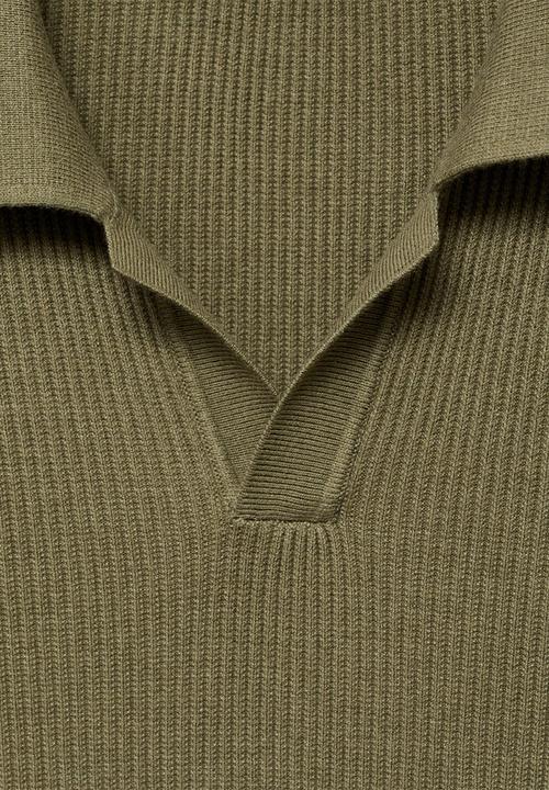 MANGO - Polo Antiguas - Dark Green
