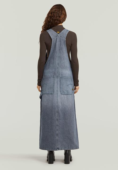 G-STAR - Carpenter dungaree dress wmn - blue