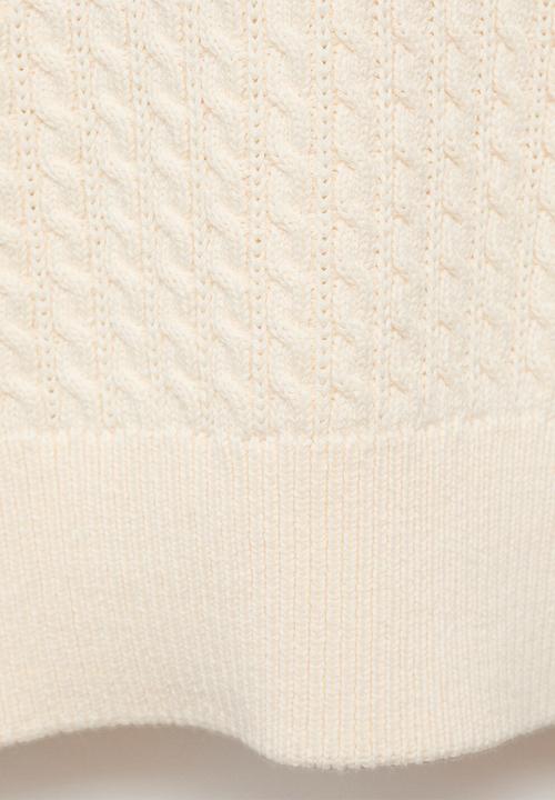 MANGO - Jersey Mars - Offwhite