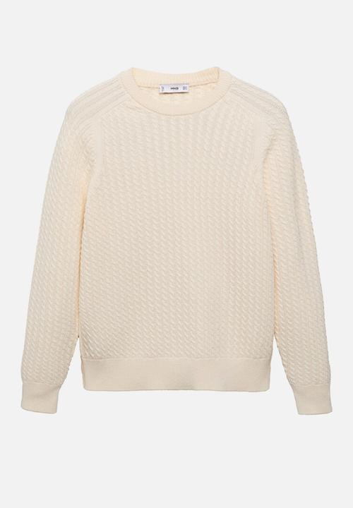 MANGO - Jersey Mars - Offwhite
