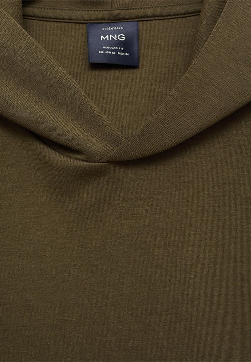 MANGO - Sudadera Bono - Dark Green